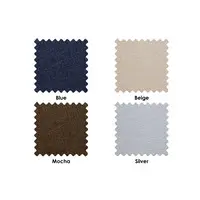 Basic Divan Base - Double - Blue - 2 Drawers
