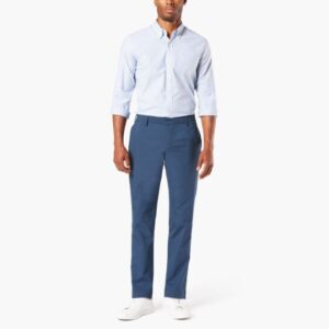 Dockers Ace Tech Pants, Tapered Fit (Big And Tall), Men's, Blue 42 x 38