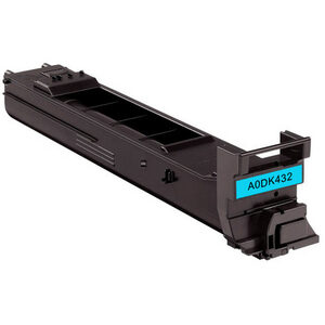 Konica-Minolta A0DK432 Cyan Compatible Toner Cartridge