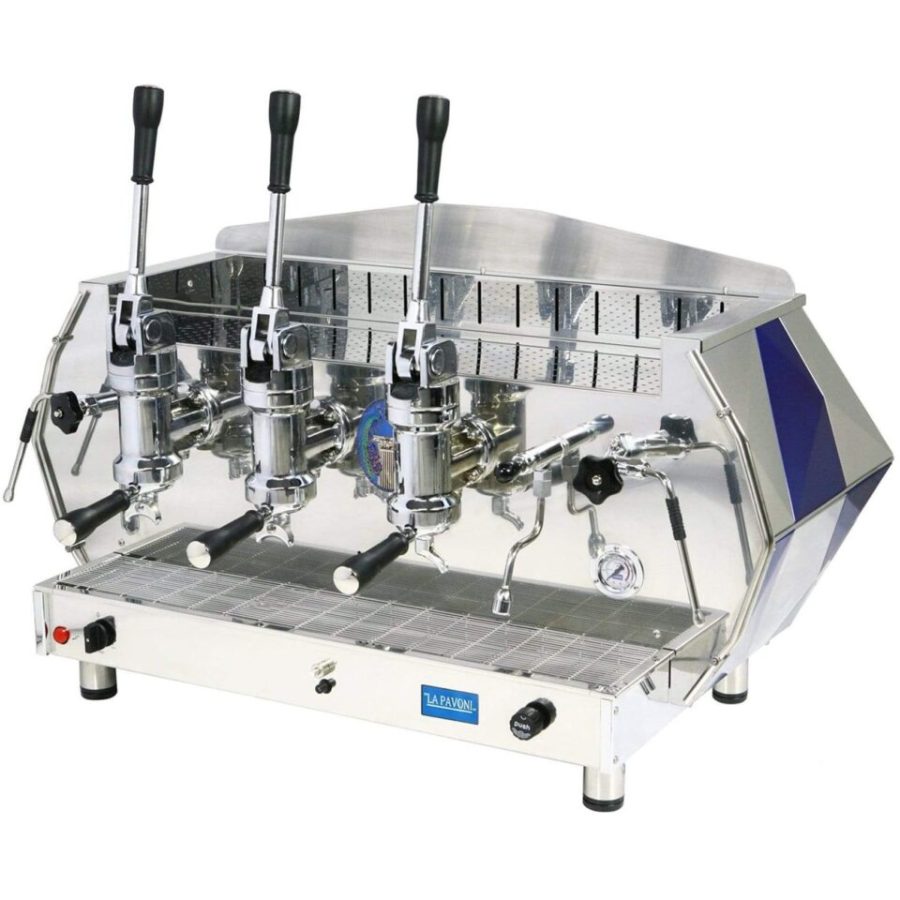 La Pavoni DIAMENTE 3-Group Commercial Lever Espresso Machine