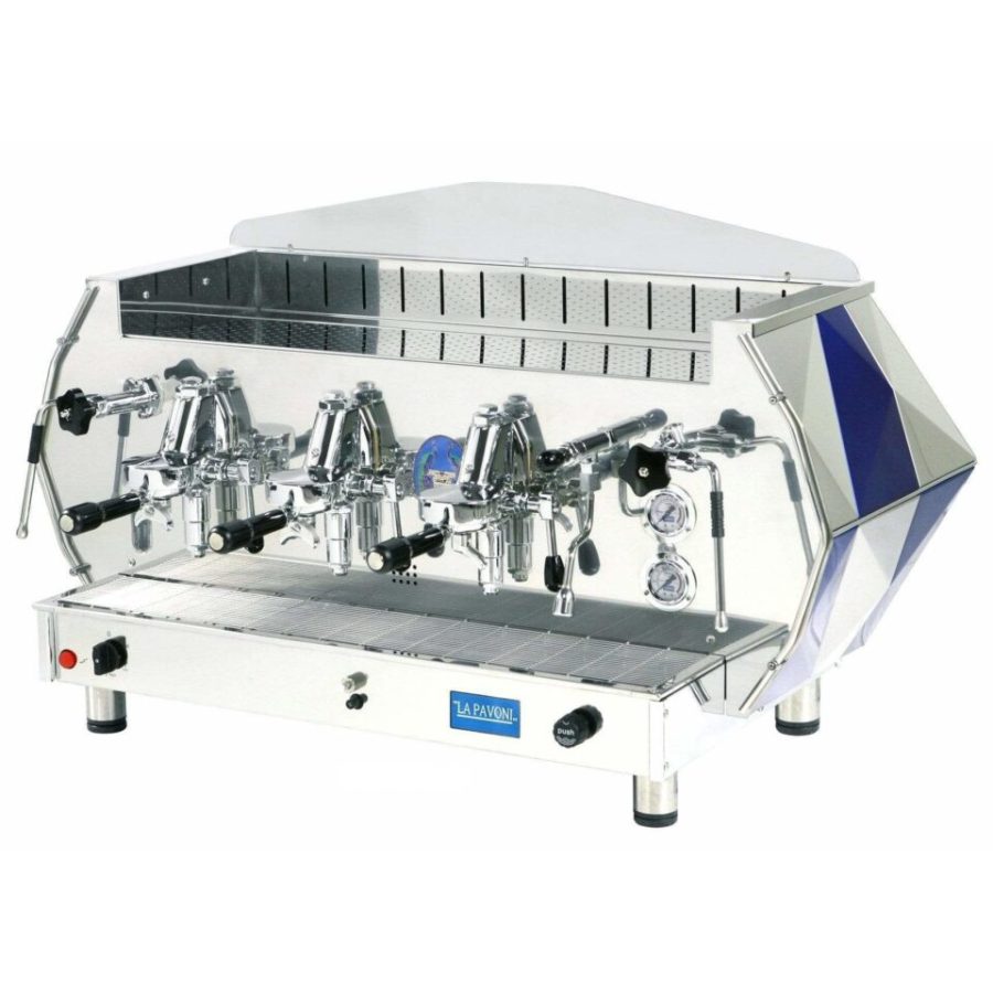 La Pavoni DIAMENTE 3-Group Commercial Volumetric Espresso Machine