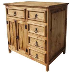 Mexican Rustic Pine Dolores Sink Vanity