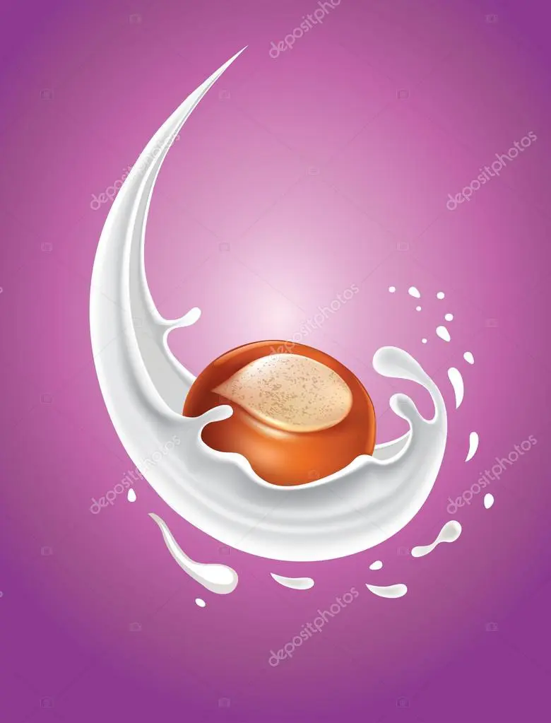 Milk splash with shea butter nut