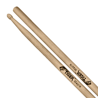 Tiger 7A Maple Drumsticks with Wooden Tips