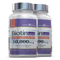 Biotin Max 10,000mcg with Calcium - 120 Tablets