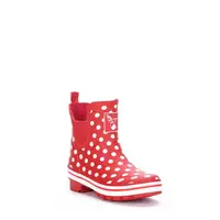 Evercreatures Polka Dot Meadow Ankle Wellies