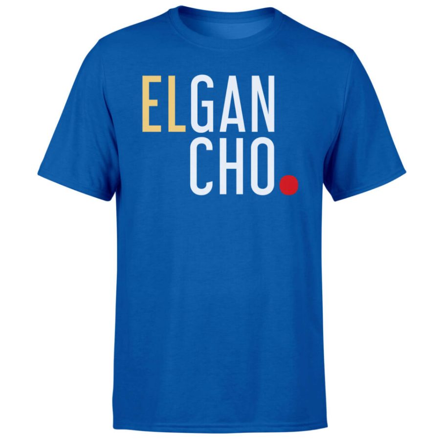 Elgancho Men's Blue T-Shirt - M - Blue