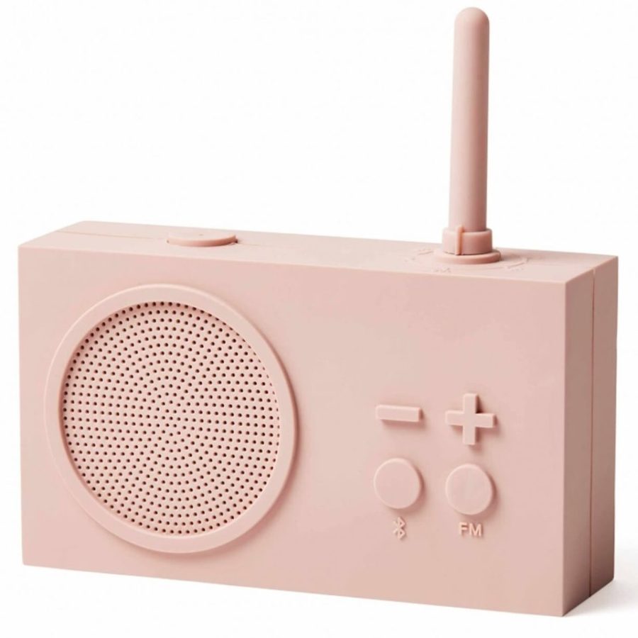 Lexon TYKHO 3 FM Radio and Bluetooth Speaker - Pink