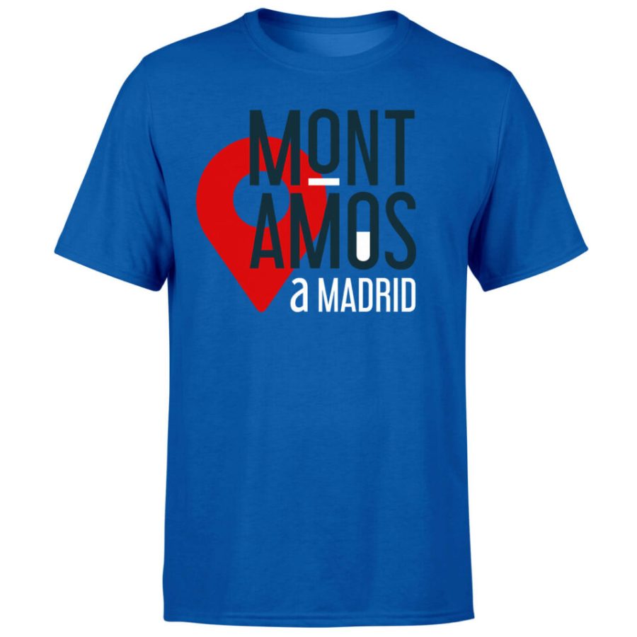 Mont Amos A Madrid Blue T-Shirt - L