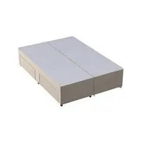 Basic Divan Base - King - Beige - 4 Drawers