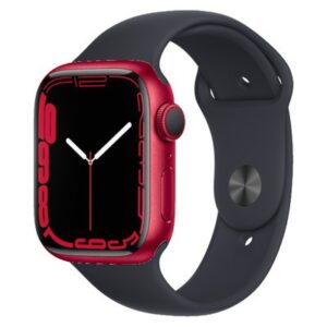 Apple Watch Series 7 GPS Red Aluminium 41MM Black Sport Band