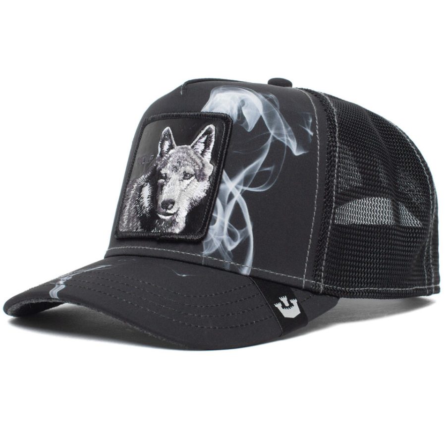 Asphalt Jungle Trucker Hat - Black / 1SFM