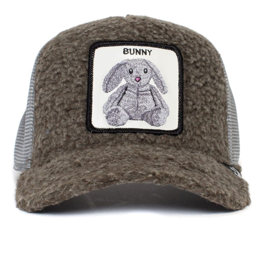 Bunny Business Trucker Hat - Brown/ 1SFM