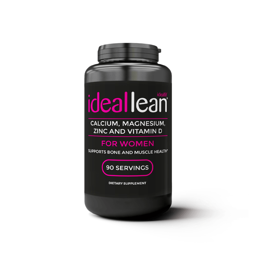IdealLean Calcium & Magnesium + Zinc & Vitamin D3, 90 Servings