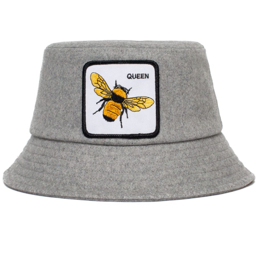 Queen Bee Heat Bucket - Grey / L/XL