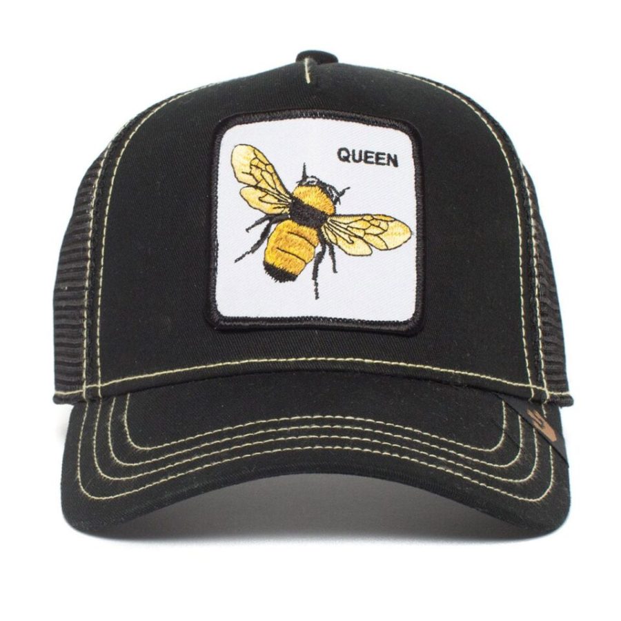 Queen Bee Trucker Hat - Black / 1SFM