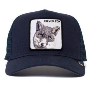 Silver Fox Trucker Hat - Navy / 1SFM