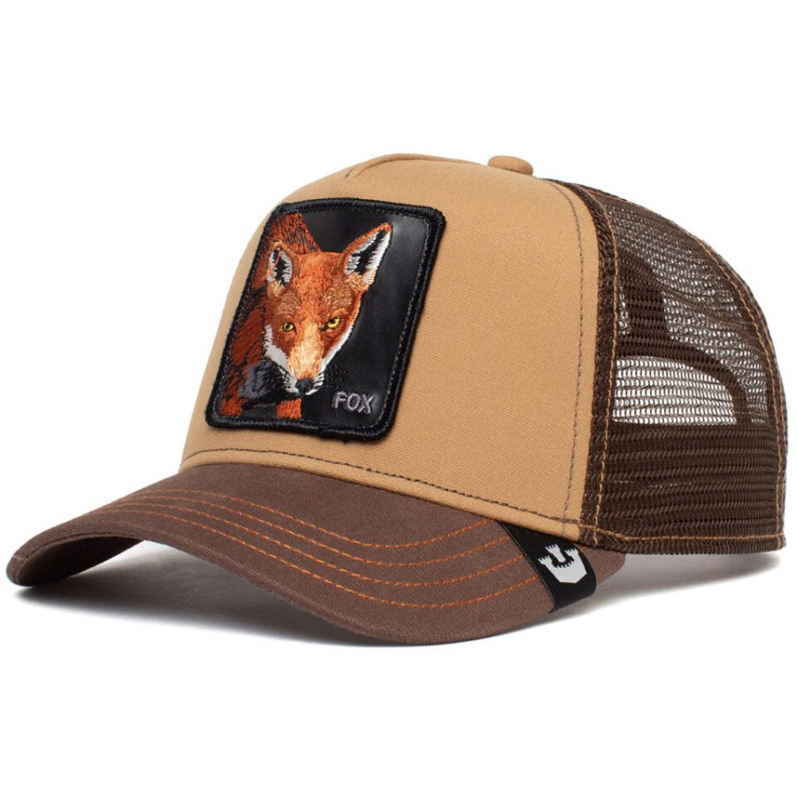 The Fox Trucker Hat - Brown / 1SFM