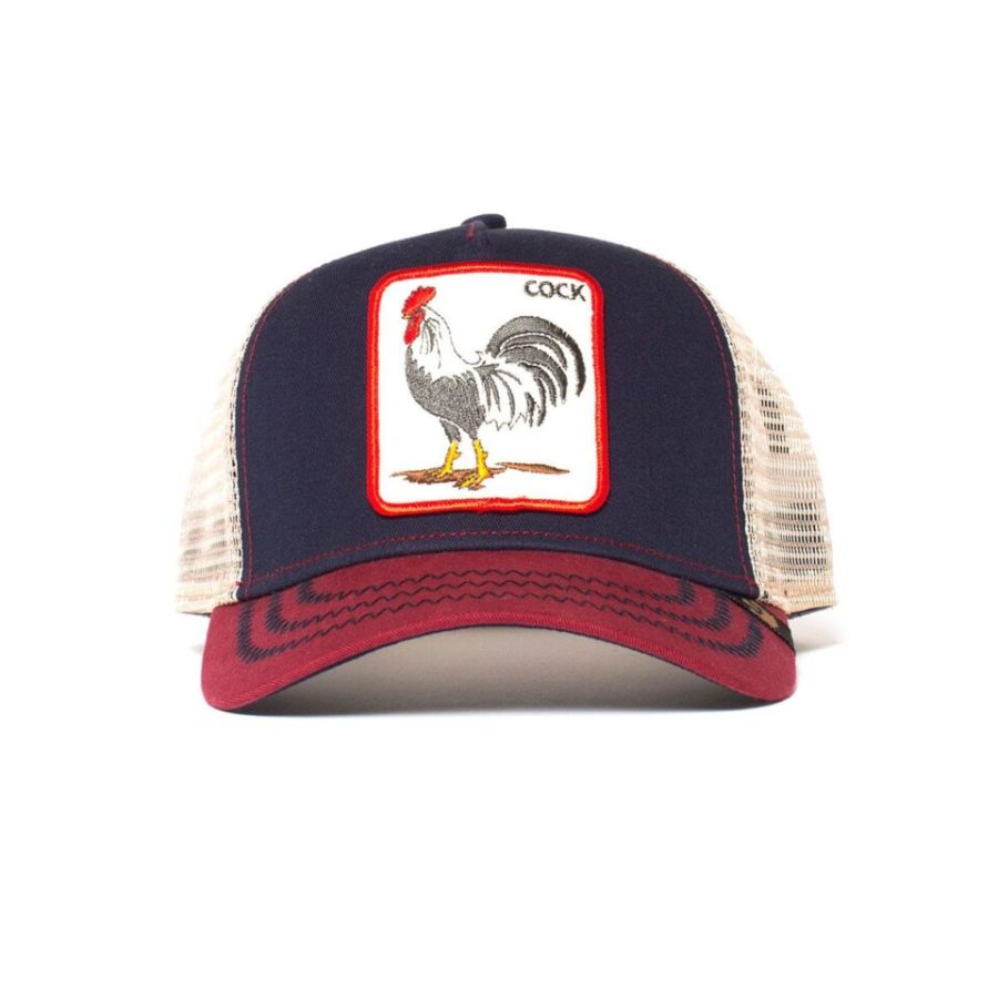 The Rooster Trucker Hat - Navy / 1SFM