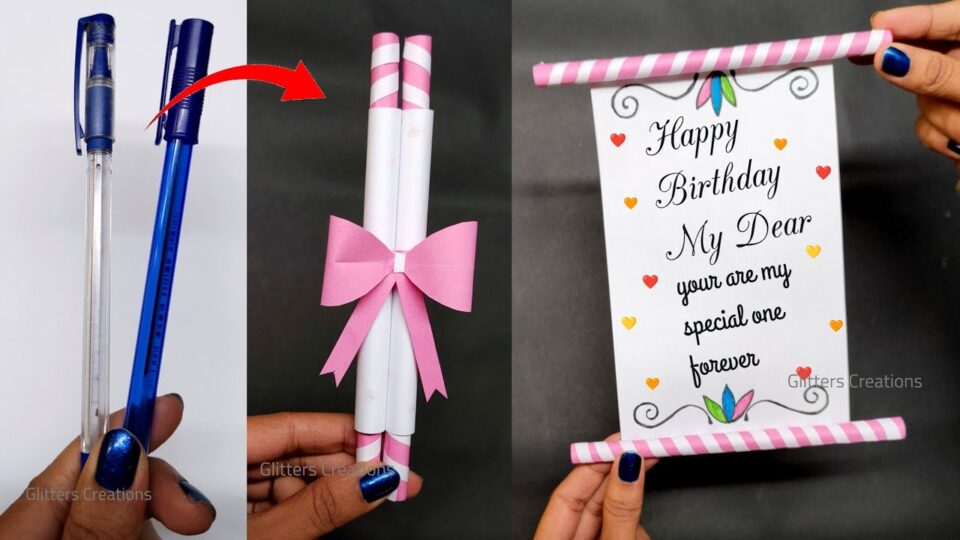 Easy Birthday Card (2022) 🥰 for Loved ones/Birthday Gift ideas