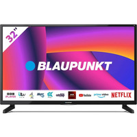 Blaupunkt 32" HD Ready Smart LED TV with Freeview Play 3x HDMI USB Media Player Netflix Prime video - BF32H2322CGKB