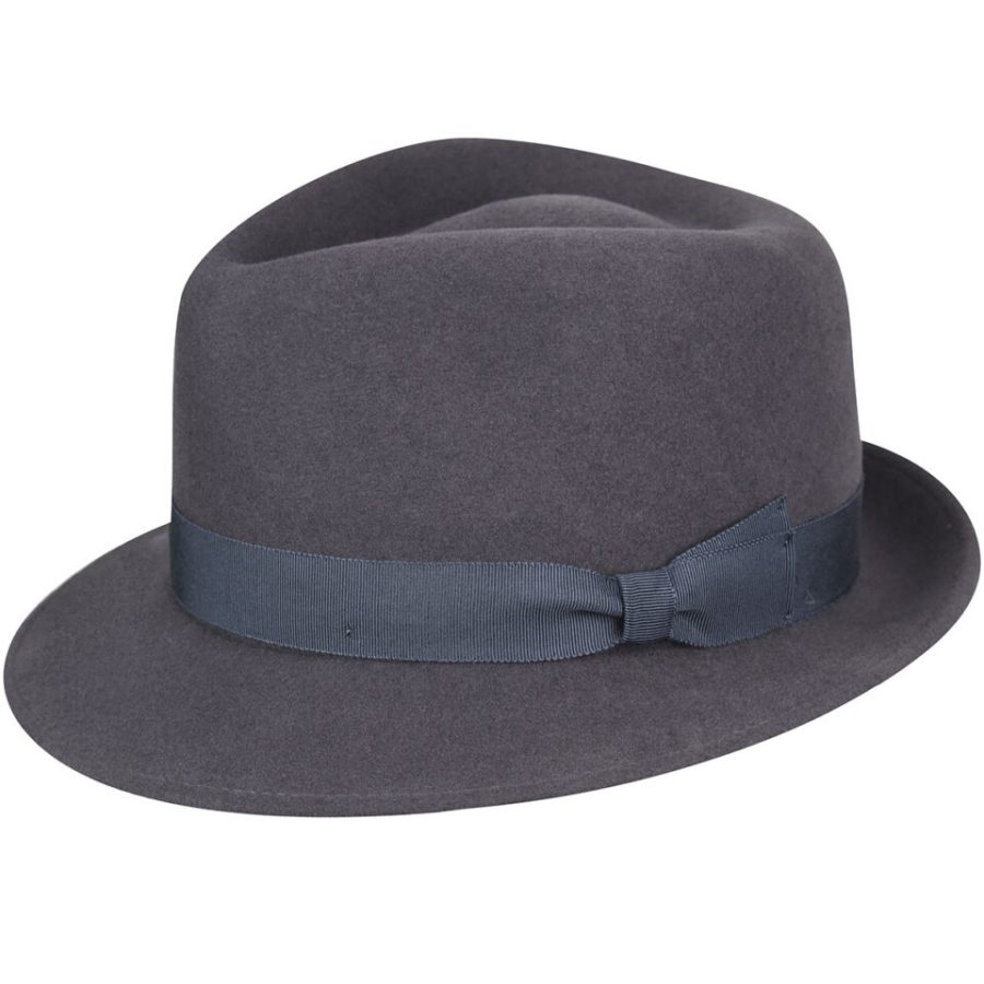 2000s Bollman Heritage Collection Trilby - Gun Metal/S/M