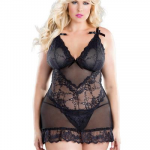 Valentine Lace Babydoll