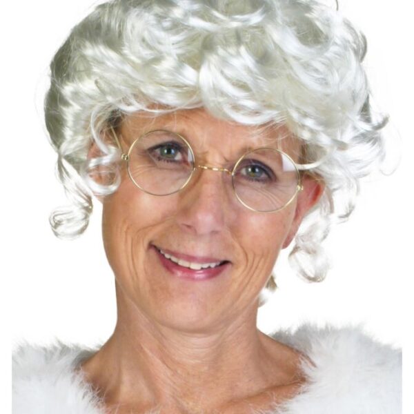 Deluxe Mrs. Claus Womens Wig