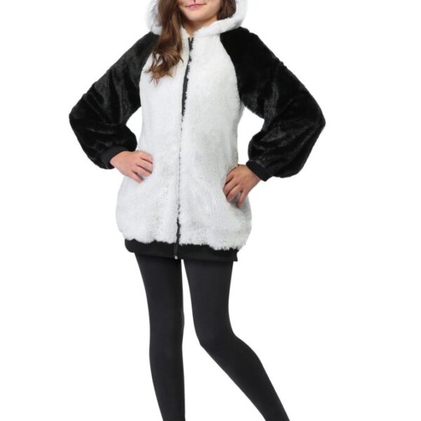 Girl's Panda Hoodie