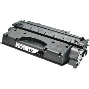 HP 53X (Q7553X) High-Yield Black Compatible Toner Cartridge Replaces HP Q7553A