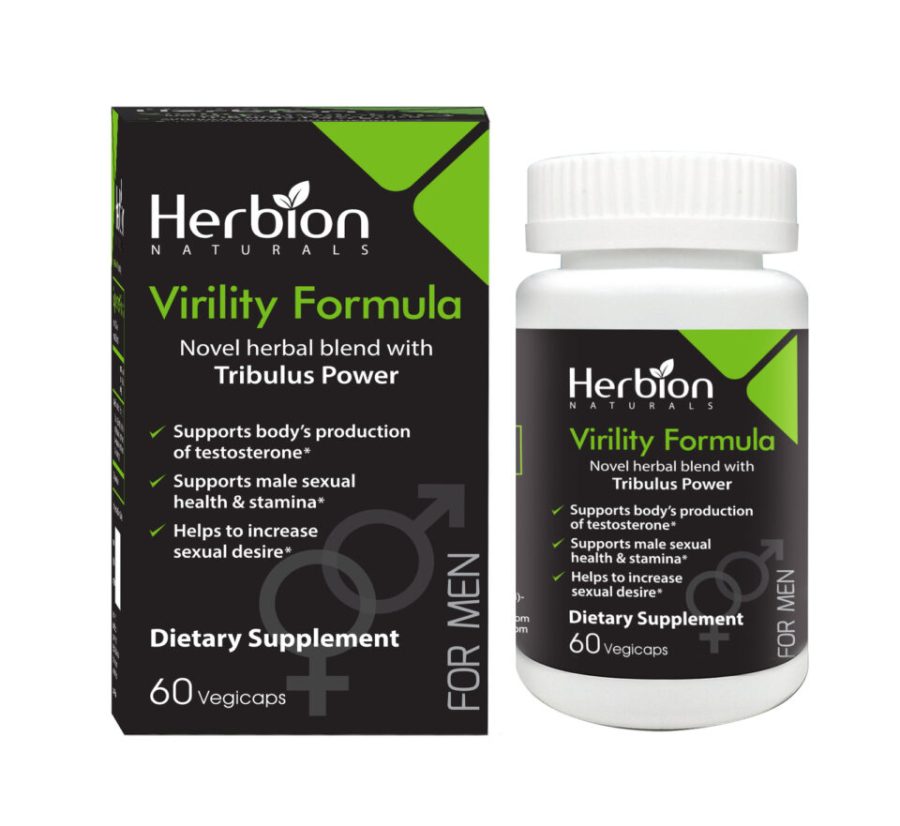 Herbion Naturals Virility Formula 60 veggie caps - Pack of 1