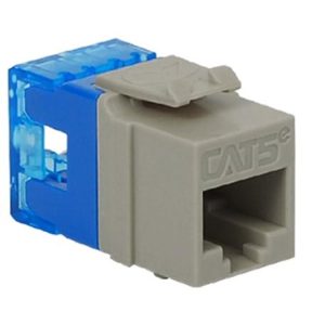 ICC IC1078F5GY MODULE, CAT 5e, HD, GRAY