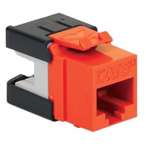 ICC IC1078GAOR MODULE, CAT6A, HD, ORANGE