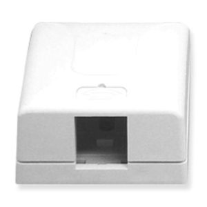 ICC IC107SB1WH SURFACE BOX 1PT White