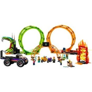 LEGO City Double Loop Stunt Arena Play Set