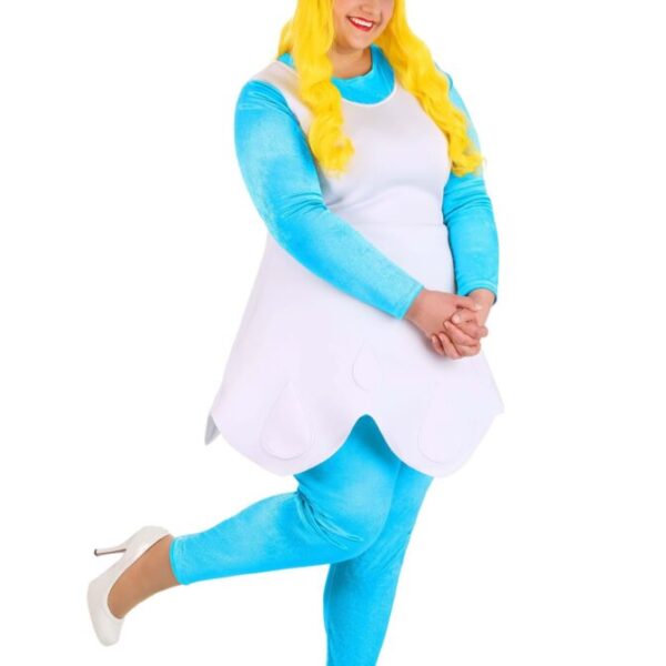 The Smurfs Women's Plus Size Smurfette Costume