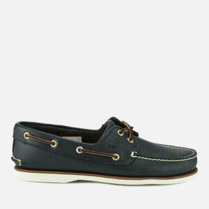 Timberland Men's Classic 2-Eye Boat Shoes - Navy - UK 7 - Navy