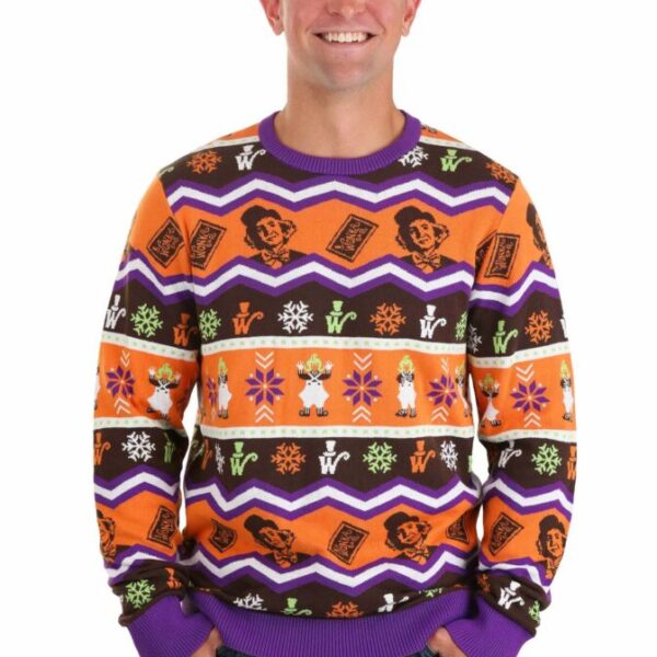 Willy Wonka Ugly Sweater for Adults