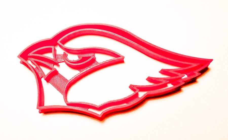 Arizona Cardinals NFL Football Logo Sports Cookie Cutter 3D Printed USA PR944