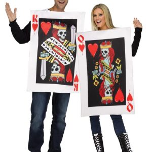 Adult King & Queen of Hearts Costume