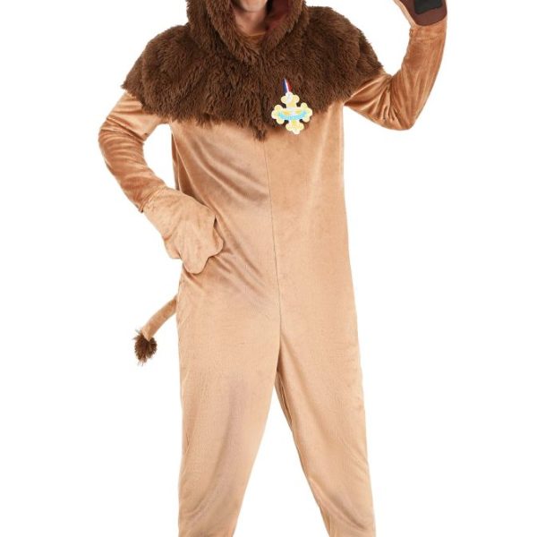 Adult Wizard of Oz Cowardly Lion Costume