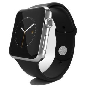 Apple Watch Series 2 38mm Stainless Steel Case Black Sport Band