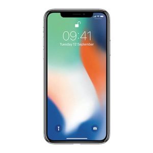 Apple iPhone X 64GB Silver AT&T