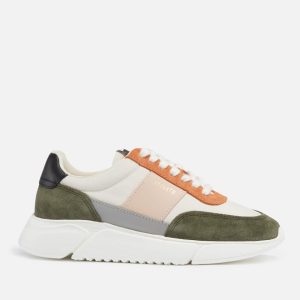 Axel Arigato Genesis Vintage Leather and Suede Trainers - UK 4