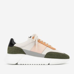 Axel Arigato Genesis Vintage Leather and Suede Trainers - UK 6