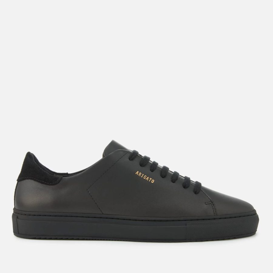 Axel Arigato Men's Clean 90 Leather Cupsole Trainers - Black - UK 11