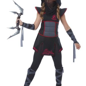 Black Ninja Girl's Costume