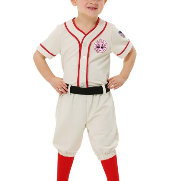 Boy's A League Of Their Own Jimmy Toddler Costume