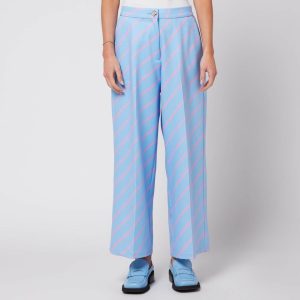 CRAS Women's Amycras Pants - Mono Stripe - UK 6