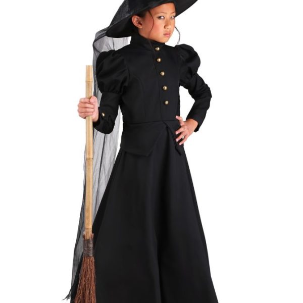 Deluxe Witch Girls Costume